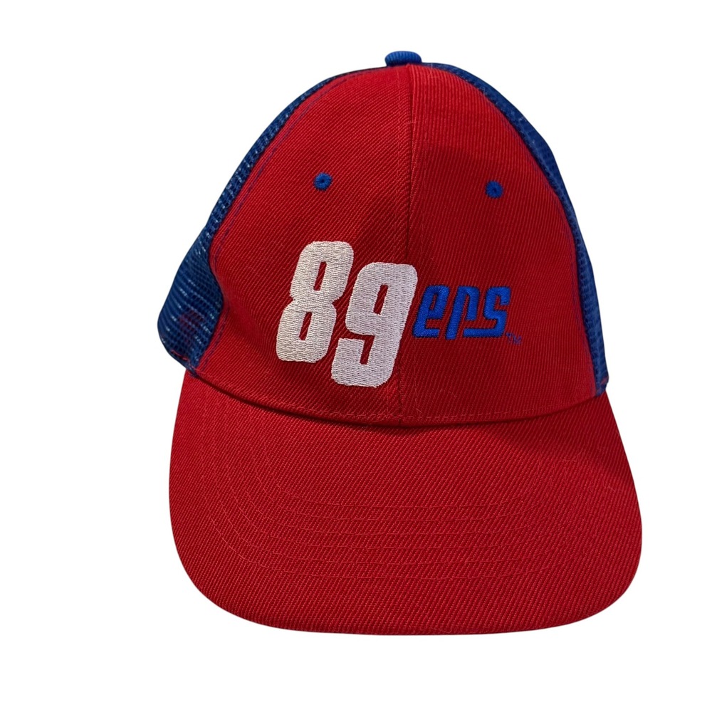 APC OKC 89ers Red Blue Mesh Trucker Hat Snapback Baseball Cap Mens SGA